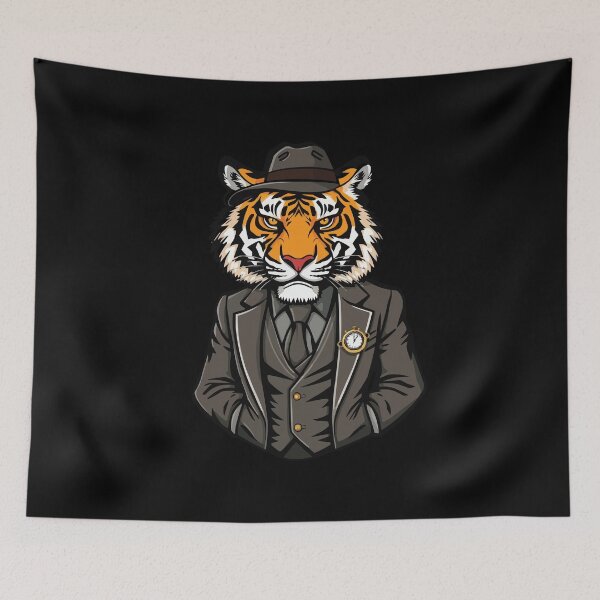 Item preview, Gangster Tiger designed and sold by Getup-clothing.