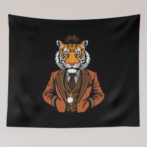 Item preview, Gangster Tiger designed and sold by Getup-clothing.