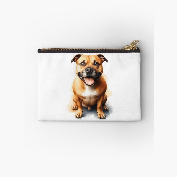 Item preview, Golden Staffy Portrait designed and sold by MaedK.