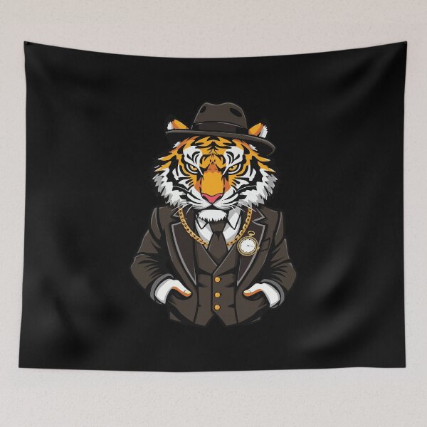 Item preview, Gangster Tiger designed and sold by Getup-clothing.