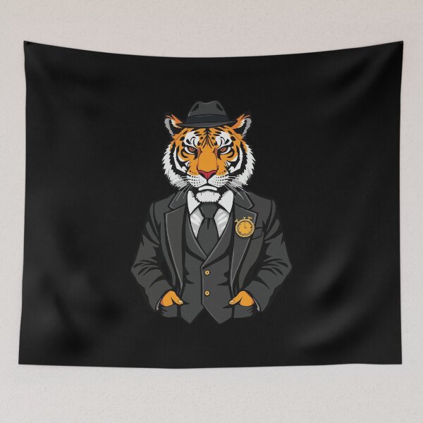 Item preview, Gangster Tiger designed and sold by Getup-clothing.