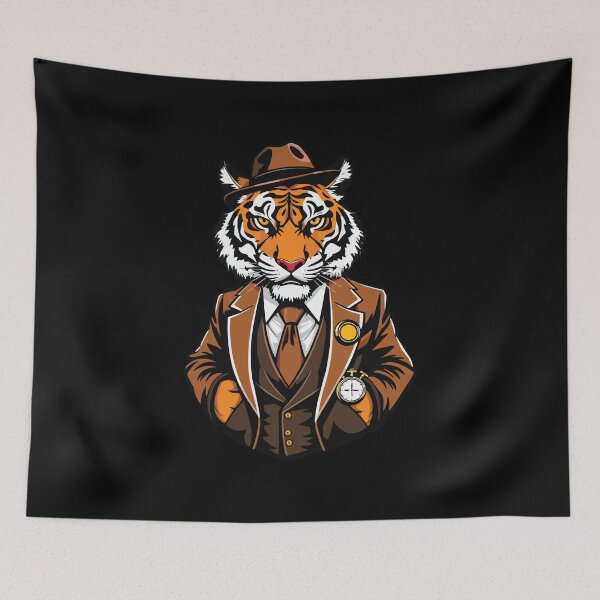 Item preview, Gangster Tiger designed and sold by Getup-clothing.