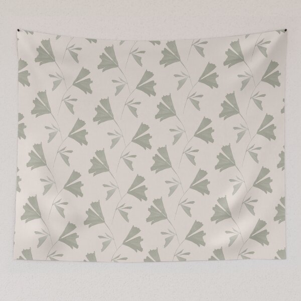 Item preview, Soft Sage Fishtail Palm Pattern #1 designed and sold by Anita's & Bella's Art.