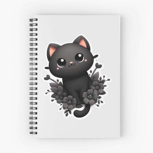 Item preview, Cute black cat designed and sold by Giuseppe Cammino.