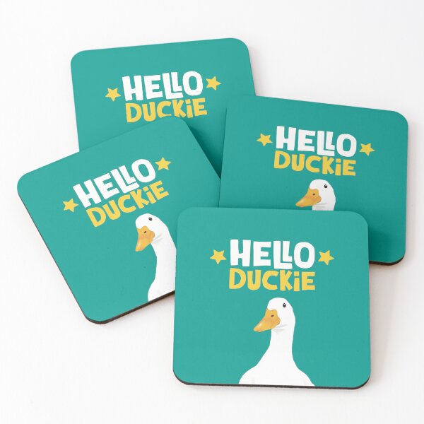 Artikelvorschau, Hallo Duckie entworfen und verkauft von Giddy Kipper.