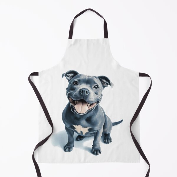 Item preview, Blue Staffy Portrait designed and sold by MaedK.