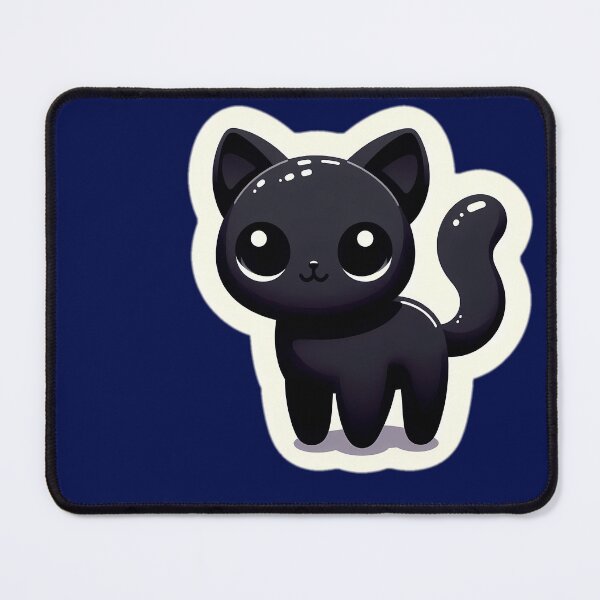 Item preview, Cute black cat designed and sold by Giuseppe Cammino.