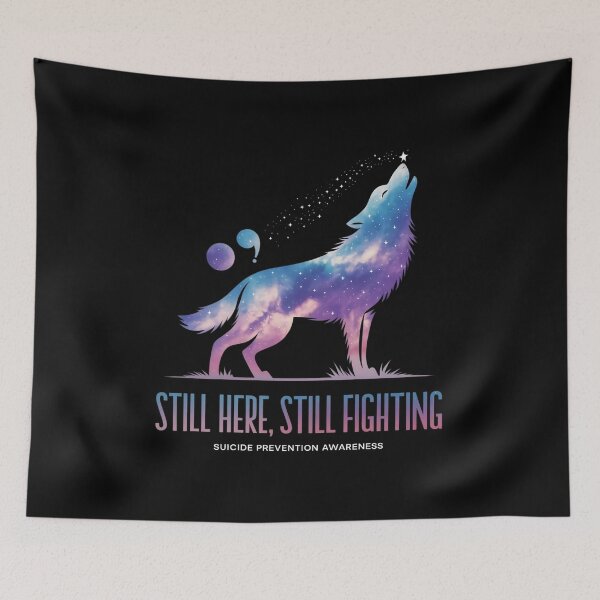 Item preview, Still Fighting Suicide Prevention Awareness - This gift is perfect for those battling mental health challenges and for anyone supporting suicide prevention and mental health awareness. designed and sold by ZyziowskyArt.