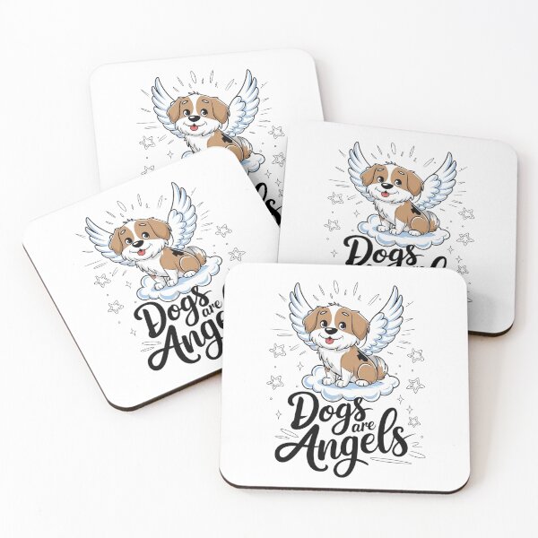 Item preview, Dogs Angels designed and sold by DropRomance.