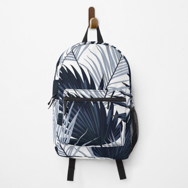 Item preview, Tropical pattern with blue tropical exotic leaves. designed and sold by MatyKotiv.