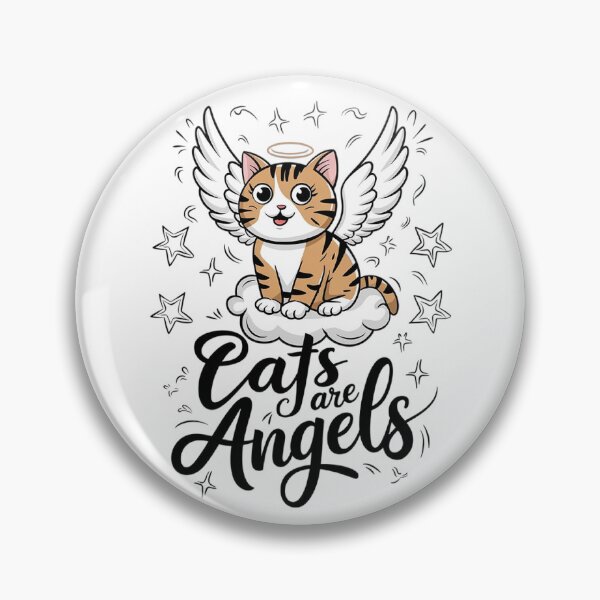 Item preview, Cats Angels designed and sold by DropRomance.