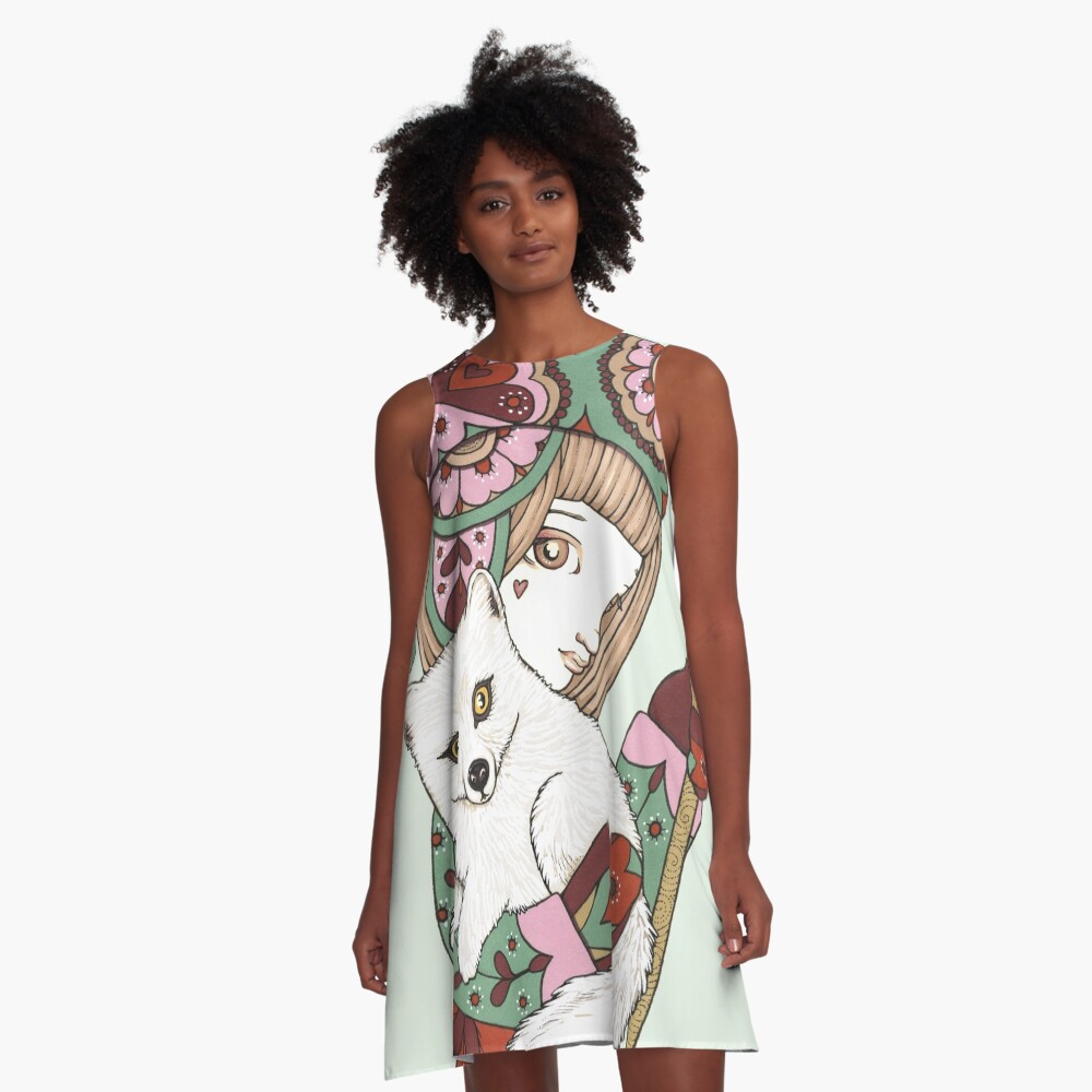 Item preview, A-Line Dress designed and sold by AnitaInverarity.