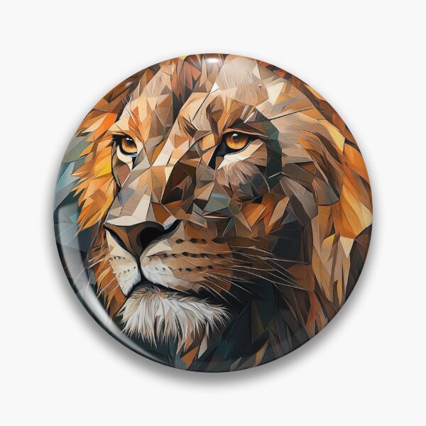 Item preview, Lion Diamond Abstract designed and sold by VelvetRoom.