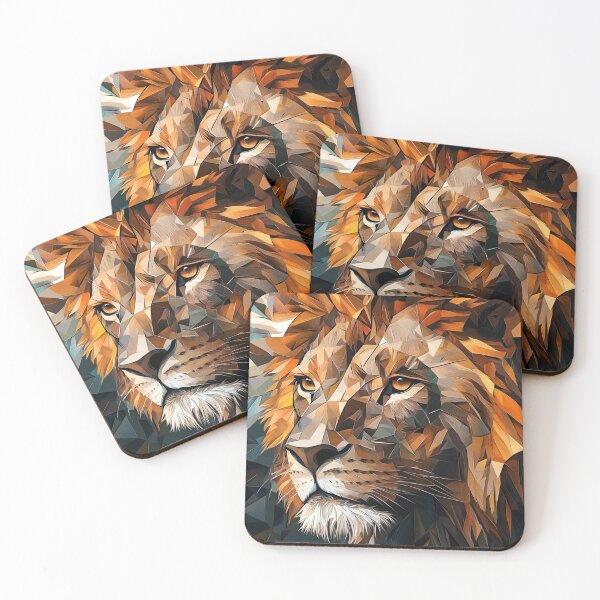 Item preview, Lion Diamond Abstract designed and sold by VelvetRoom.