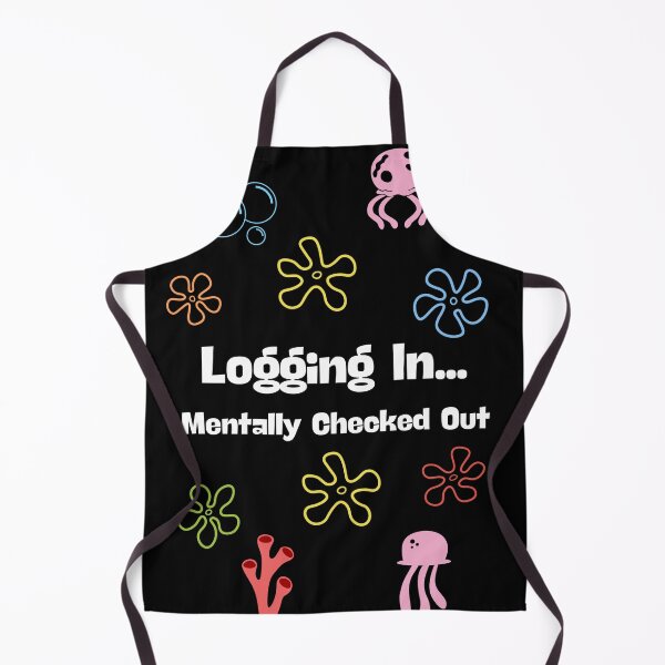 Item preview, Logging In… Mentally Checked Out - Funny Office Humor designed and sold by TousheArt.