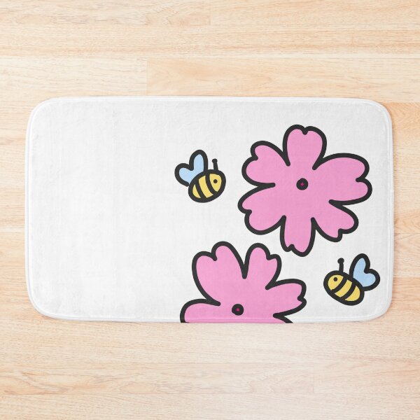 Item preview, Bees and Flower by DRAW WITH BOO designed and sold by DRAW-WITH-BOOO.