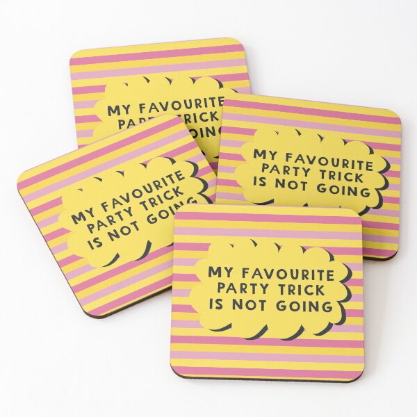 Item preview, My Favourite Party Trick designed and sold by Giddy Kipper.