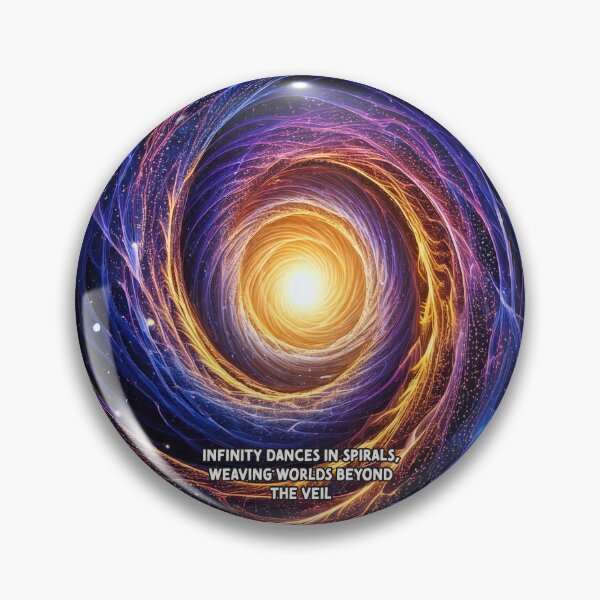 Item preview, The Eternal Spiral - Poetry Fantasy Art Work designed and sold by Unwind-Art-Work.