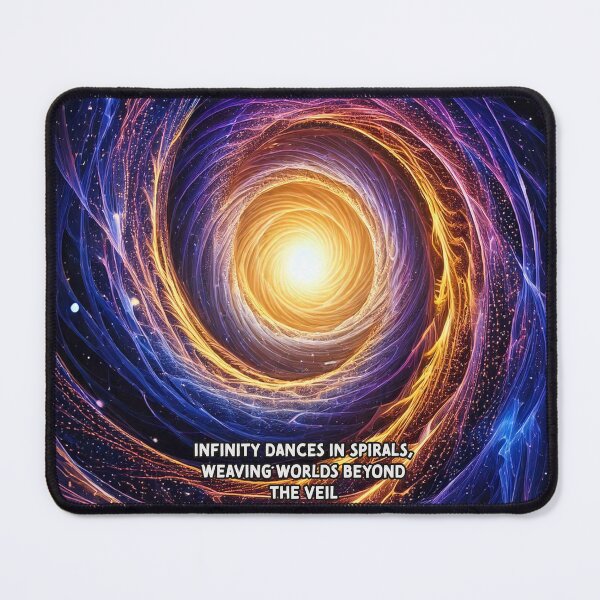 Item preview, The Eternal Spiral - Poetry Fantasy Art Work designed and sold by Unwind-Art-Work.