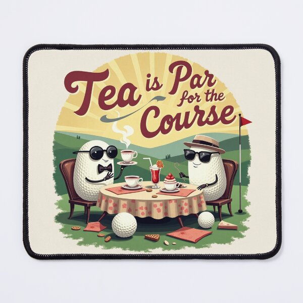 Item preview, Tea is Par for the Course - A Whimsical Golf Affair designed and sold by PawtopiaDesigns.