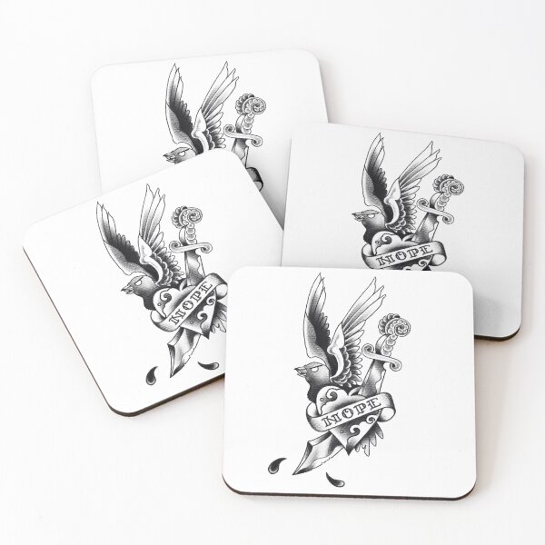 Item preview, Bird Heart Tattoo Art designed and sold by lu-PatataFrita.