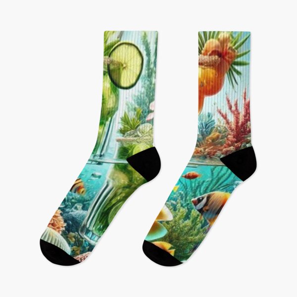 Item preview, Underwater Tropical Cocktails: Dive into Paradise designed and sold by PawtopiaDesigns.