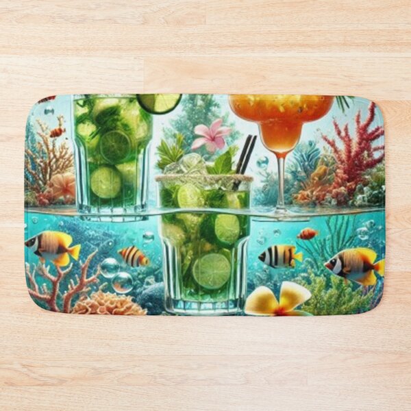 Item preview, Underwater Tropical Cocktails: Dive into Paradise designed and sold by PawtopiaDesigns.