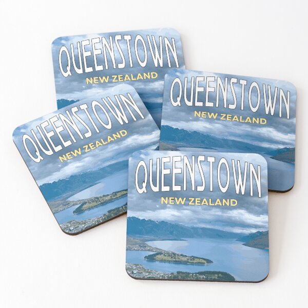 Item preview, Vintage Queenstown New Zealand Travel designed and sold by ashandbubu.