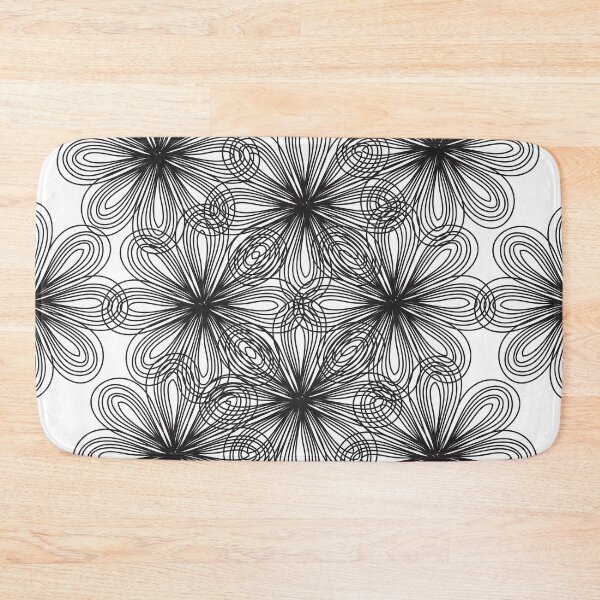Item preview, floral geometry designed and sold by momokadominica.