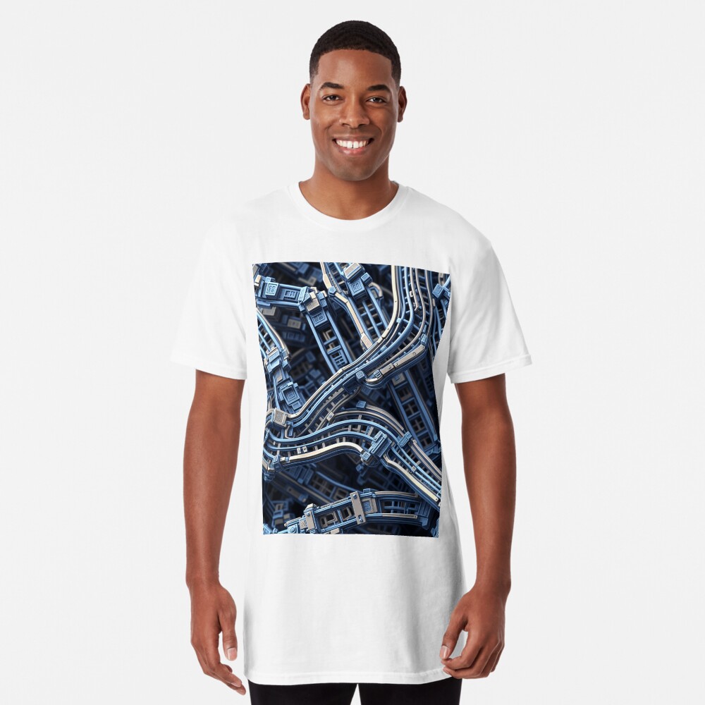 Aperçu de l'œuvre T-shirt long créée et vendue par oduchossoir.
