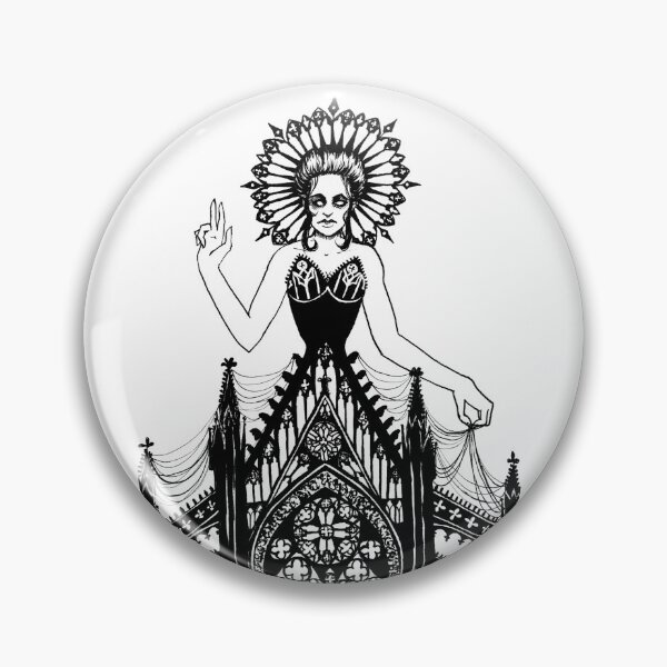 Item preview, Cathedral dress designed and sold by Nela Dunato Art & Design.