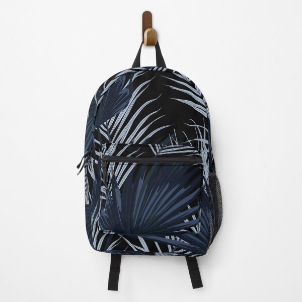 Item preview, Fashionable seamless tropical pattern with blue tropical fan palm leaves. designed and sold by MatyKotiv.