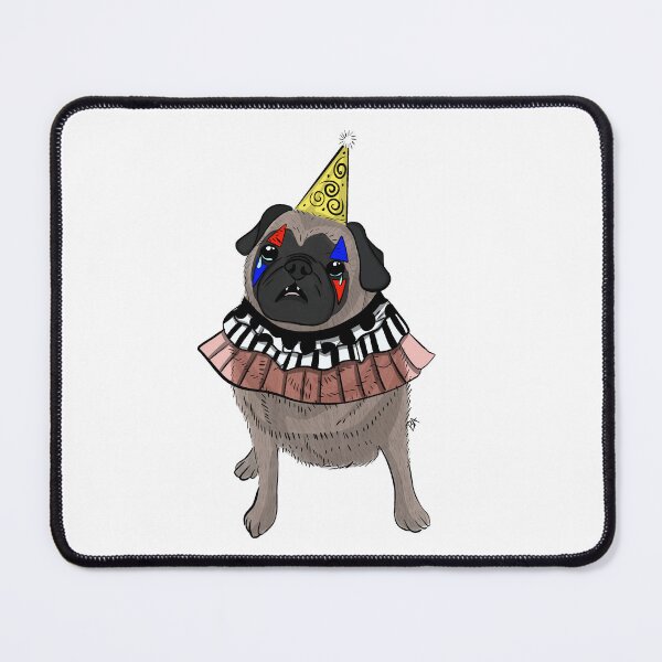 Item preview, Sad Clown Pug designed and sold by Baephomes.
