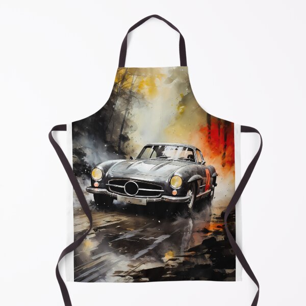 Item preview, Timeless Car Icon Chasing Memories Through the Autumn Mist designed and sold by RevUpDesign.