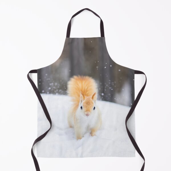 Item preview, White Leucistic Red Squirrel in the Snow designed and sold by James Cumming.