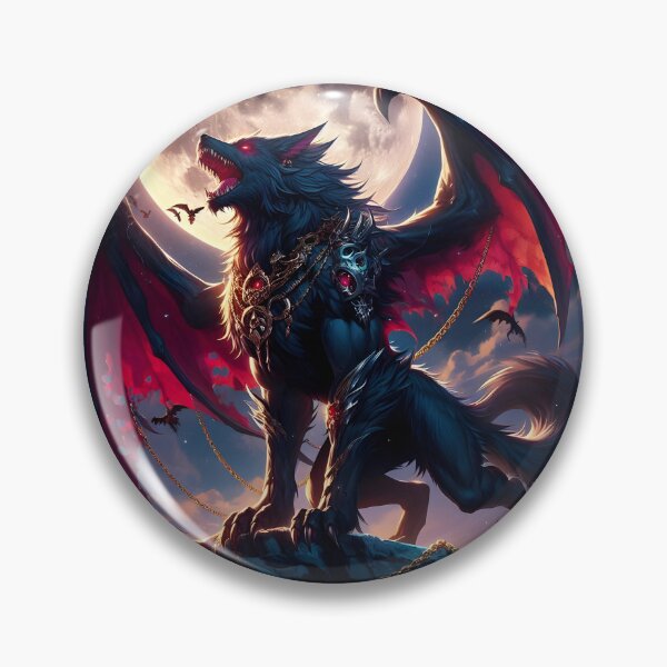 Item preview, Werewolf with Dragon Wings designed and sold by GalleryBrisArt.
