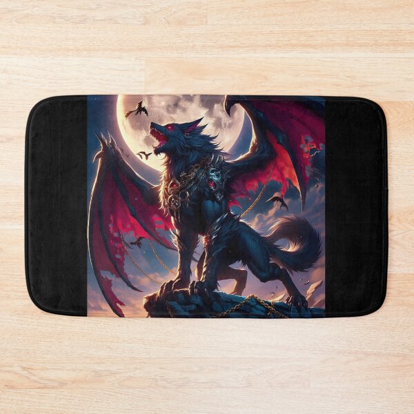 Item preview, Werewolf with Dragon Wings designed and sold by GalleryBrisArt.