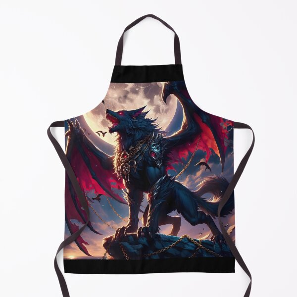 Item preview, Werewolf with Dragon Wings designed and sold by GalleryBrisArt.