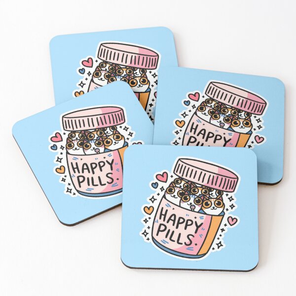 Item preview, Cat Happy Pills designed and sold by FanaticB.