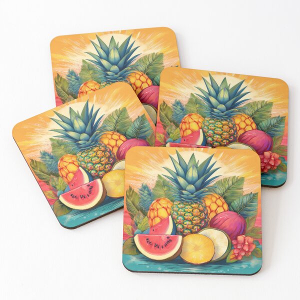 Item preview, Tropical Fruit Splash – Vibrant Summer Design designed and sold by RaiyaTees.
