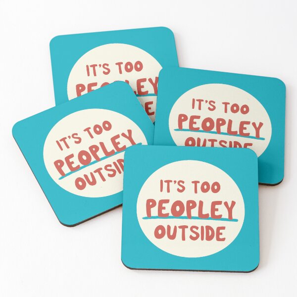 Item preview, Too Peopley Outside designed and sold by Giddy Kipper.