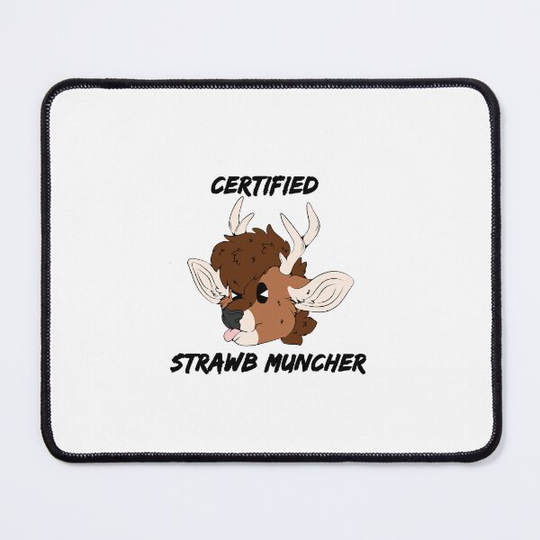 Item preview, Certified Strawb Muncher designed and sold by ChickenScratchArts.