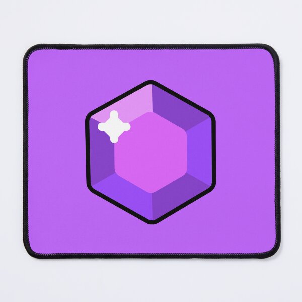 Item preview, Brawl Stars Purple Gem designed and sold by Kubala Designs.