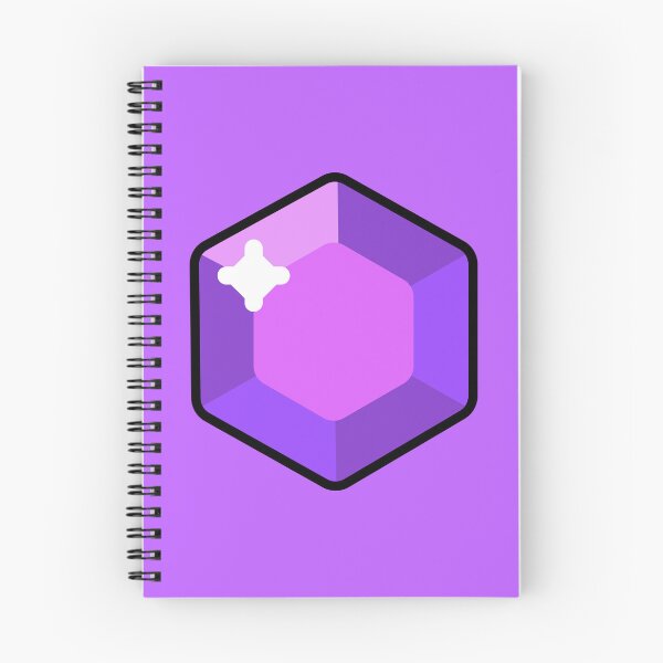 Item preview, Brawl Stars Purple Gem designed and sold by Kubala Designs.