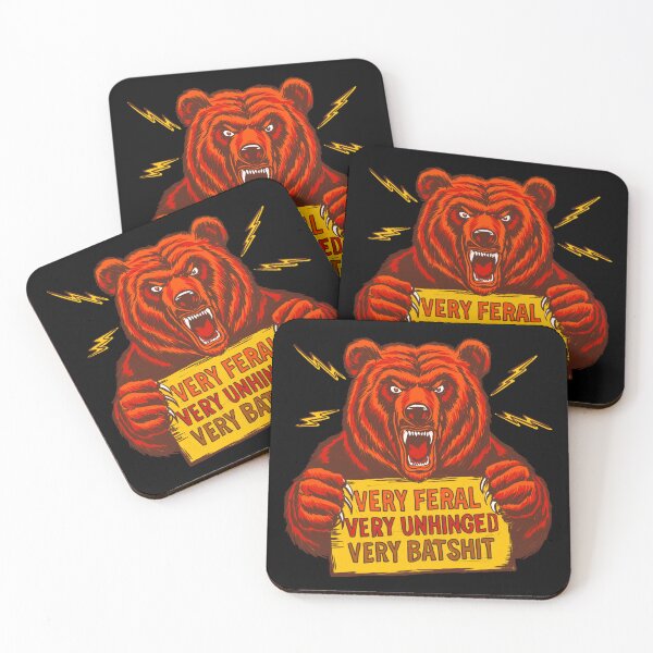 Item preview, very feral very unhinged very batshit designed and sold by IHateDumplings.