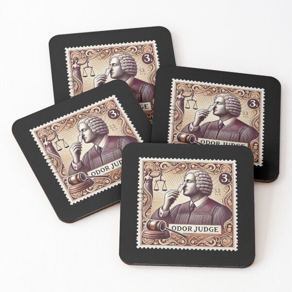 Item preview, Odor Judge – Artistic Postage Stamp designed and sold by EuropeanPrints.