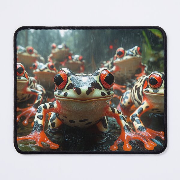 Item preview, Frogs of the Hidden Rainforest designed and sold by AtomTheopolis.