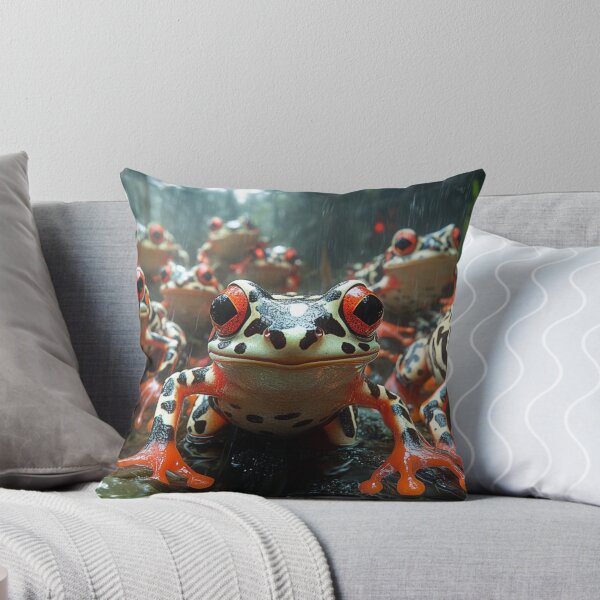 Item preview, Frogs of the Hidden Rainforest designed and sold by AtomTheopolis.