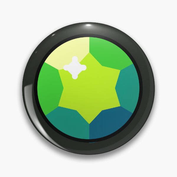 Item preview, Brawl Stars Green Gem designed and sold by Kubala Designs.