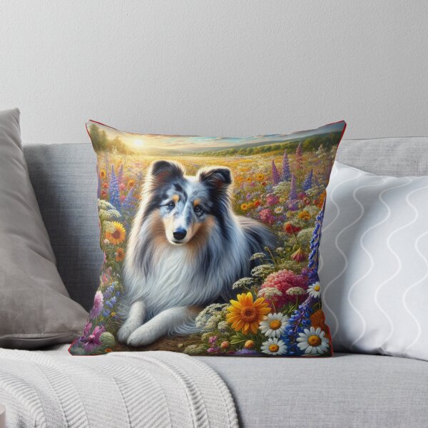 Item preview, Sheltie in Bloom designed and sold by DesignsByHania.